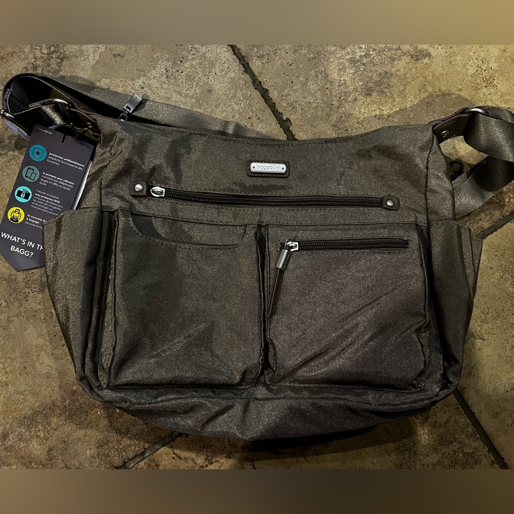 Gray purse